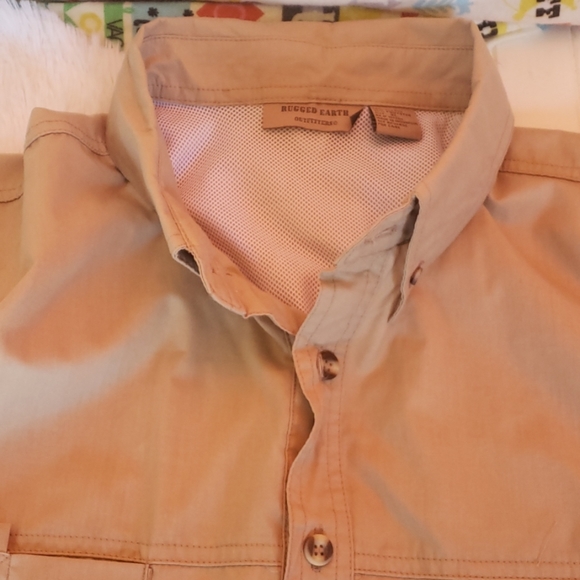 Men's Rugged Earth button down shirt XL - Picture 2 of 6